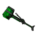 Unusual Health and Hell (Green) Powerjack (Battle Scarred)