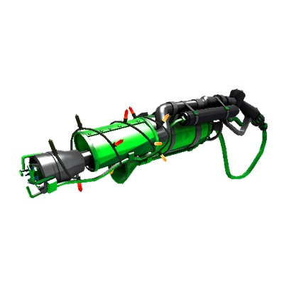 Unusual Festivized Professional Killstreak Health and Hell (Green) Degreaser (Factory New)