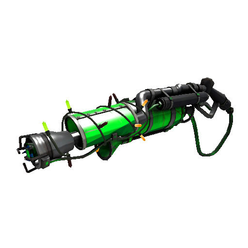 Strange Festivized Specialized Killstreak Health and Hell (Green) Degreaser (Field-Tested)