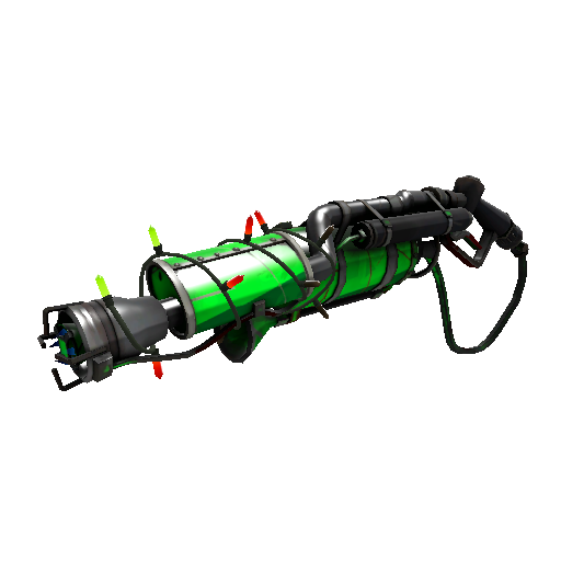 Strange Festivized Specialized Killstreak Health and Hell (Green) Degreaser (Well-Worn)