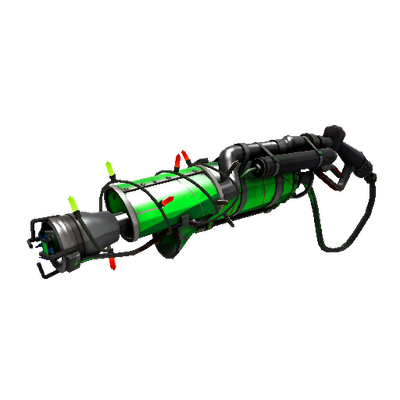 Strange Festivized Specialized Killstreak Health and Hell (Green) Degreaser (Well-Worn)