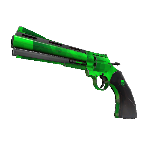 Health and Hell (Green) Revolver (Minimal Wear)