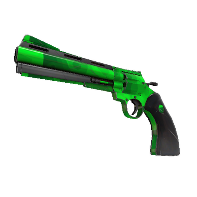 Strange Specialized Killstreak Health and Hell (Green) Revolver (Minimal Wear)