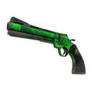 Health and Hell (Green) Revolver (Well-Worn)