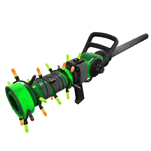 Festivized Health and Hell (Green) Medi Gun (Minimal Wear)