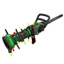 Unusual Festivized Health and Hell (Green) Medi Gun (Battle Scarred)