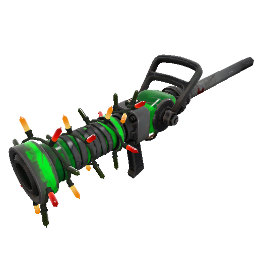 Strange Festivized Specialized Killstreak Health and Hell (Green) Medi Gun (Well-Worn)