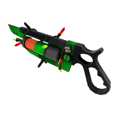 Strange Festivized Health and Hell (Green) Übersaw (Minimal Wear)