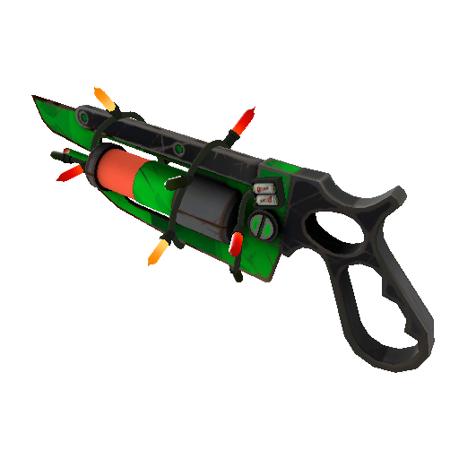 Strange Festivized Health and Hell (Green) Übersaw (Field-Tested)