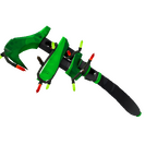 Festivized Professional Killstreak Health and Hell (Green) Jag (Factory New)