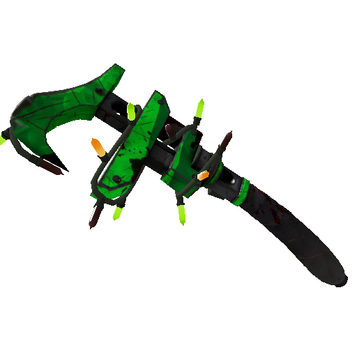 Strange Festivized Specialized Killstreak Health and Hell (Green) Jag (Battle Scarred)