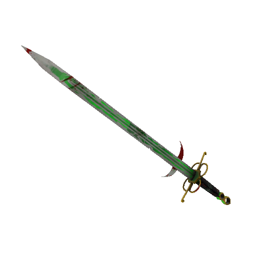Health and Hell (Green) Claidheamh Mòr (Battle Scarred)