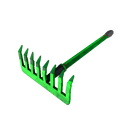 Health and Hell (Green) Back Scratcher (Minimal Wear)
