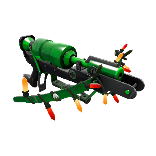 Festivized Health and Hell (Green) Crusader's Crossbow (Field-Tested)