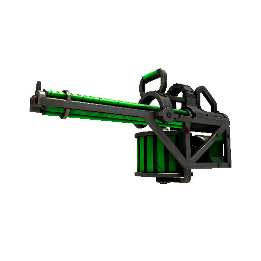 Strange Specialized Killstreak Health and Hell (Green) Brass Beast (Well-Worn)