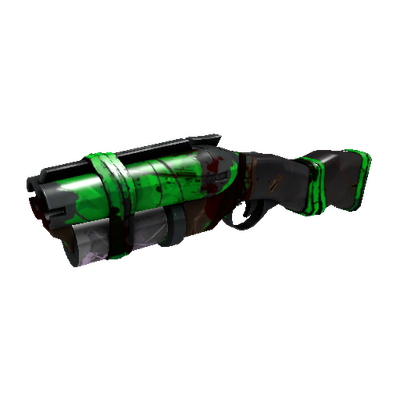 Strange Specialized Killstreak Health and Hell (Green) Soda Popper (Battle Scarred)
