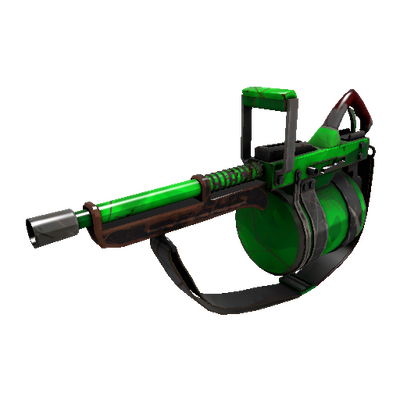 Strange Specialized Killstreak Health and Hell (Green) Tomislav (Battle Scarred)