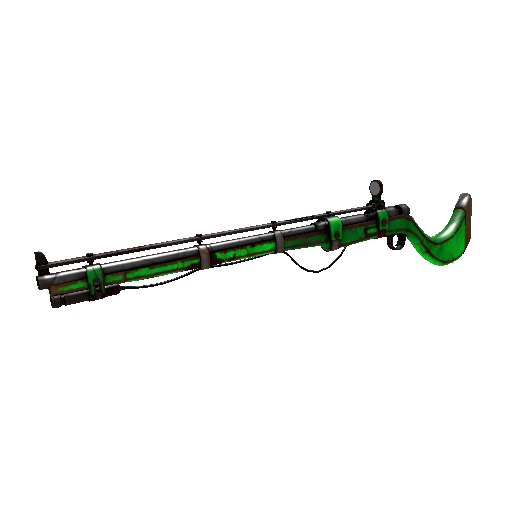 Killstreak Health and Hell (Green) Bazaar Bargain (Battle Scarred)