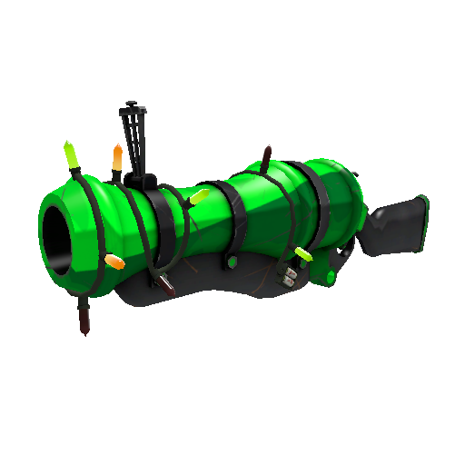 Festivized Professional Killstreak Health and Hell (Green) Loose Cannon (Minimal Wear)