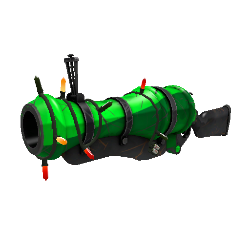 Festivized Specialized Killstreak Health and Hell (Green) Loose Cannon (Well-Worn)