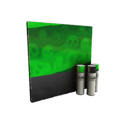 Strange Health and Hell (Green) War Paint (Factory New)