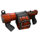 Strange Health and Hell Stickybomb Launcher (Well-Worn)