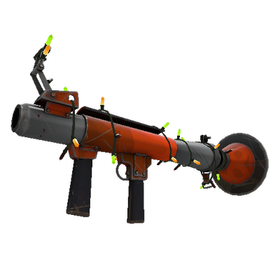 Strange Festivized Killstreak Health and Hell Rocket Launcher (Field-Tested)
