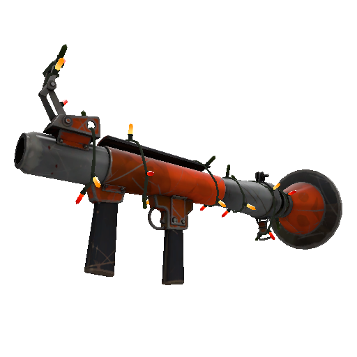 Strange Festivized Specialized Killstreak Health and Hell Rocket Launcher (Well-Worn)
