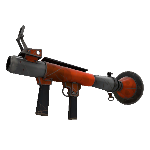 Strange Health and Hell Rocket Launcher (Well-Worn)