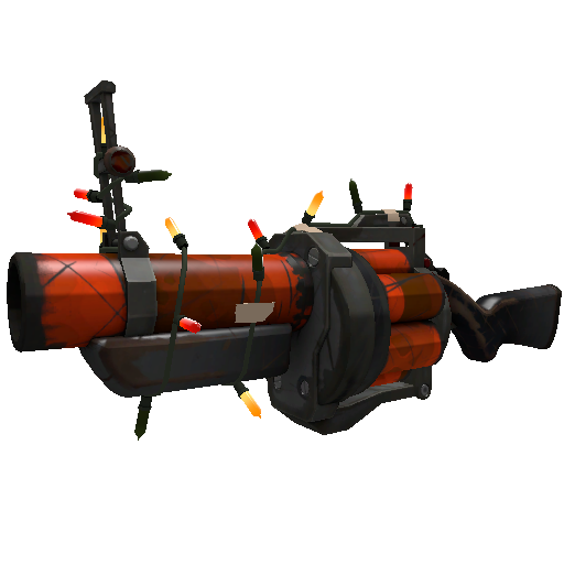 Strange Festivized Health and Hell Grenade Launcher (Well-Worn)