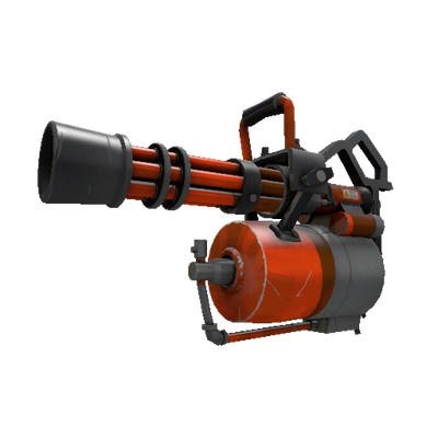 Strange Health and Hell Minigun (Minimal Wear)