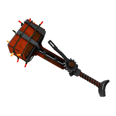 Unusual Festivized Professional Killstreak Health and Hell Powerjack (Field-Tested)