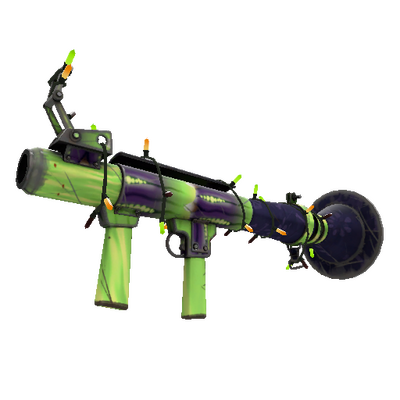 Unusual Festivized Specialized Killstreak Bonzo Gnawed Rocket Launcher (Field-Tested)
