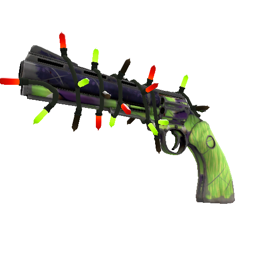 Strange Festivized Bonzo Gnawed Revolver (Well-Worn)