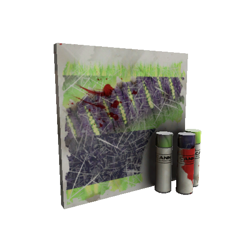 Strange Bonzo Gnawed War Paint (Battle Scarred)