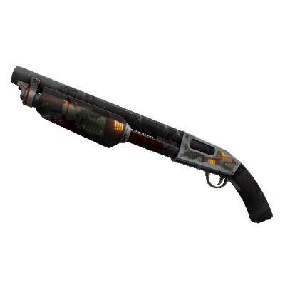 Unusual Killstreak Metalized Soul Shotgun (Battle Scarred)