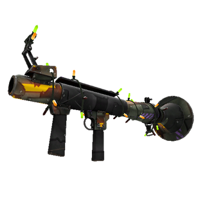 Strange Festivized Specialized Killstreak Metalized Soul Rocket Launcher (Minimal Wear)