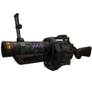 Unusual Metalized Soul Grenade Launcher (Battle Scarred)