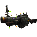 Strange Festivized Professional Killstreak Metalized Soul Grenade Launcher (Well-Worn)