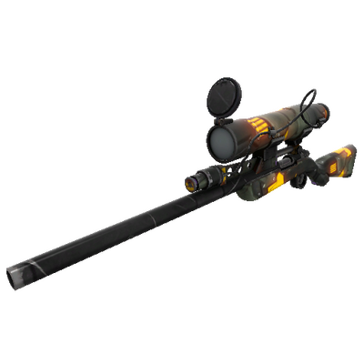 Strange Unusual Professional Killstreak Metalized Soul Sniper Rifle (Field-Tested)