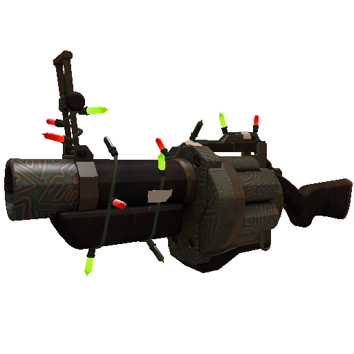 Strange Festivized Sacred Slayer Grenade Launcher (Minimal Wear)