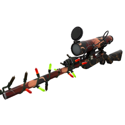 Strange Festivized Specialized Killstreak Sunriser Sniper Rifle (Minimal Wear)