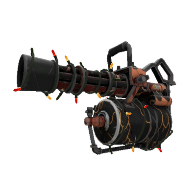 Strange Festivized Specialized Killstreak Sunriser Minigun (Field-Tested)