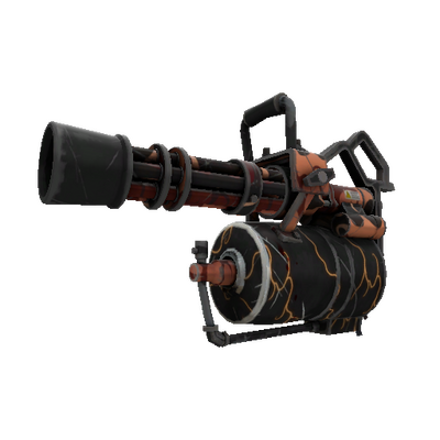 Unusual Professional Killstreak Sunriser Minigun (Field-Tested)