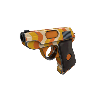 Strange Professional Killstreak Cream Corned Pistol (Minimal Wear)