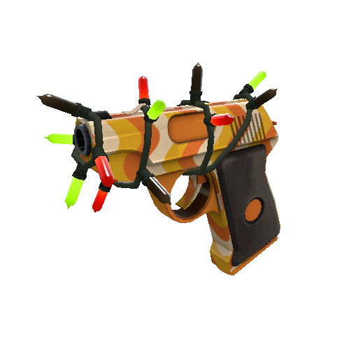Strange Festivized Specialized Killstreak Cream Corned Pistol (Factory New)