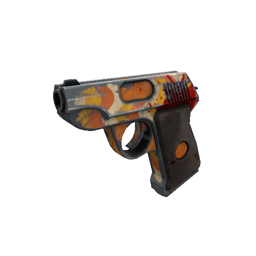 Strange Cream Corned Pistol (Battle Scarred)
