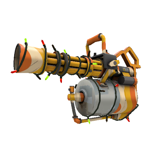 Strange Festivized Specialized Killstreak Cream Corned Minigun (Minimal Wear)