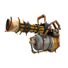 Strange Unusual Festivized Cream Corned Minigun (Battle Scarred)