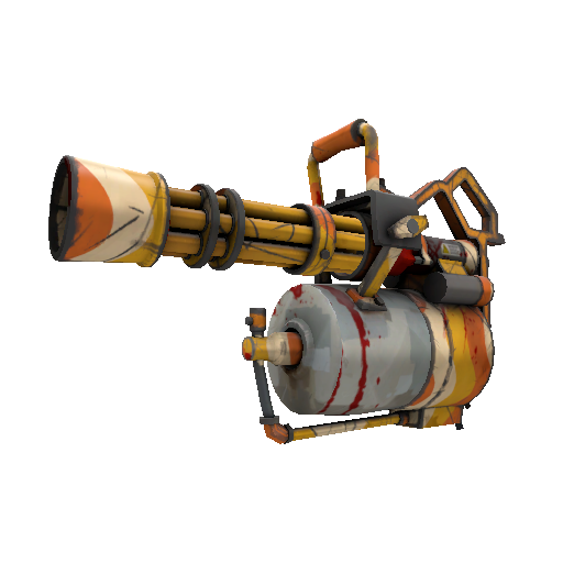 Cream Corned Minigun (Battle Scarred)